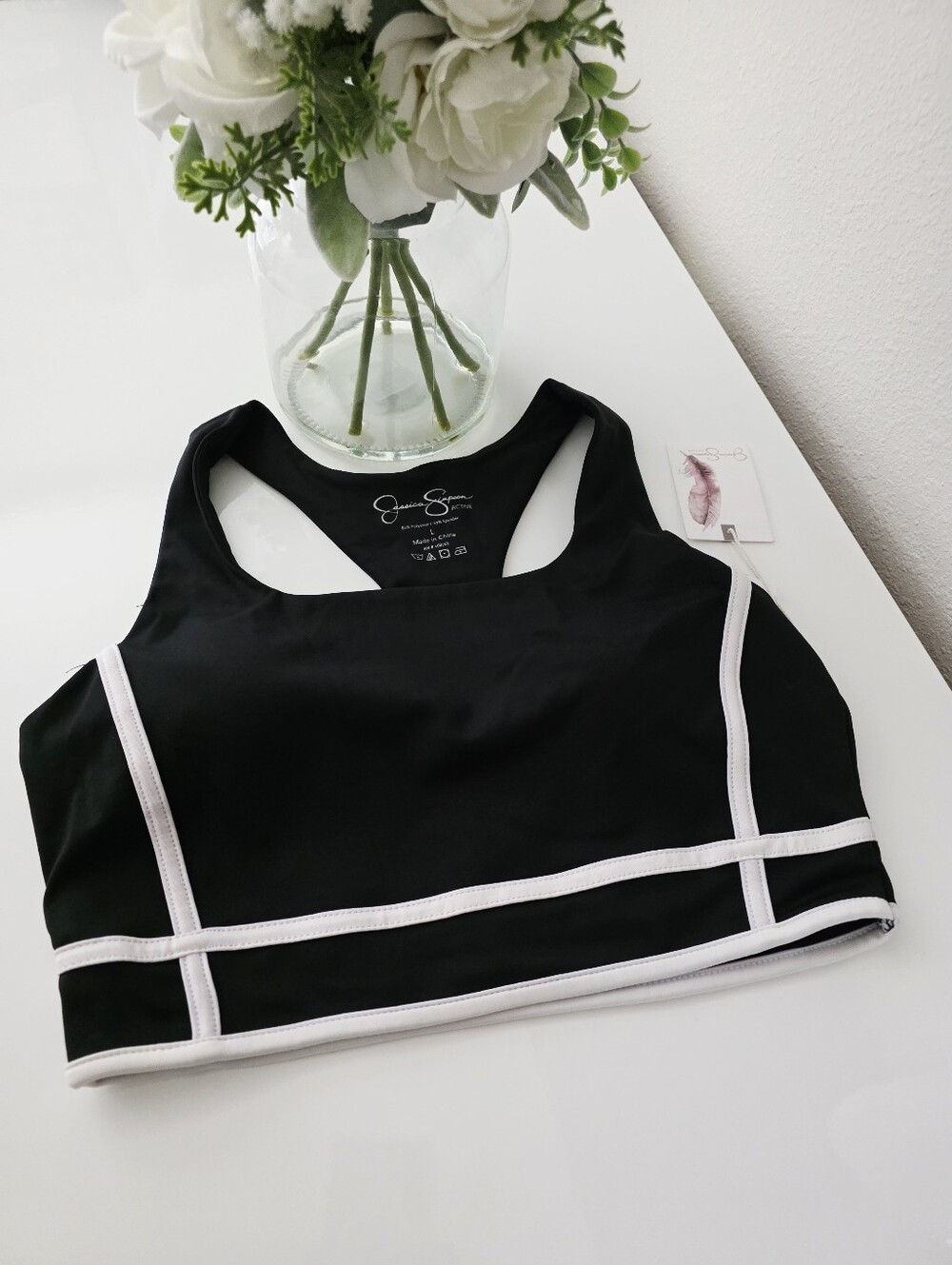 JESSICA SIMPSON🐧 Brand New Sport Bra SIZE L